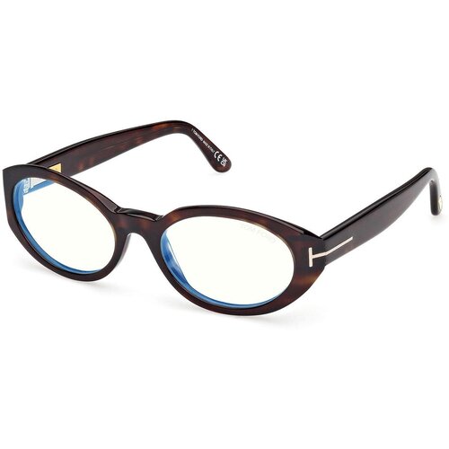 Tom Ford Ženski okvir za dioptrijske naočare Blue block 0FT6067-B 5254, Smeđi Cene