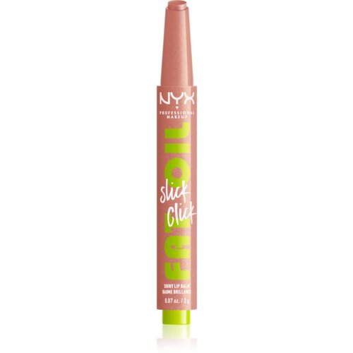 NYX Professional Makeup Fat Oil Slick Click tonirani balzam za ustnice odtenek 2 g Slike