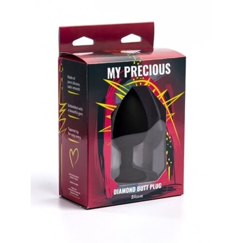 MY PRECIOUS anal butt plug black s Slike