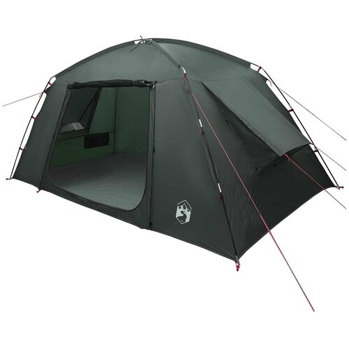 vidaXL Kabinski šator Maslinasto zelena 400 x 210 x 180 cm Poliester - Vojska zelena Za 6 osoba Cene