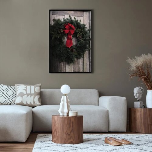  Slika - Christmas Wreath (1 Part) Vertical 60x90 Slike