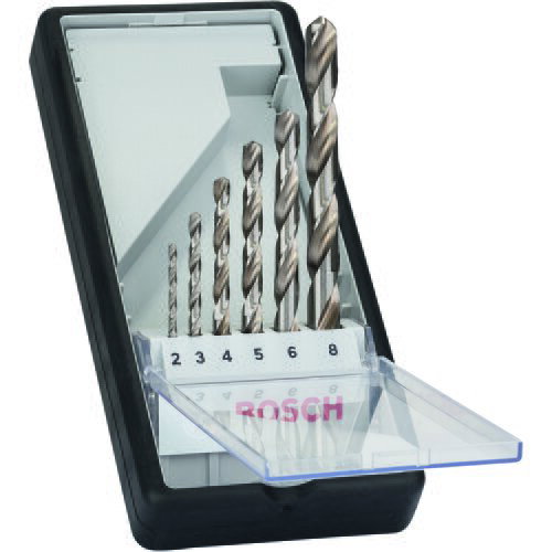 Bosch 6-delni Robust Line set burgija za metal HSS-G, 135&deg; 2607010529, 2; 3; 4; 5; 6; 8 mm, 135&deg; Cene
