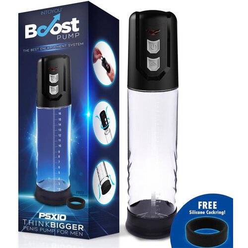 INTOYOU Boost Automatic Penis Pump PSX10 Crystal Cene