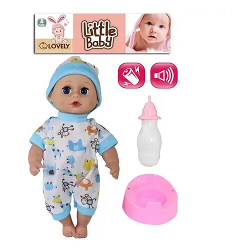 Magic Toys Beba sa bočicom i kahlicom, 30 cm Cijene