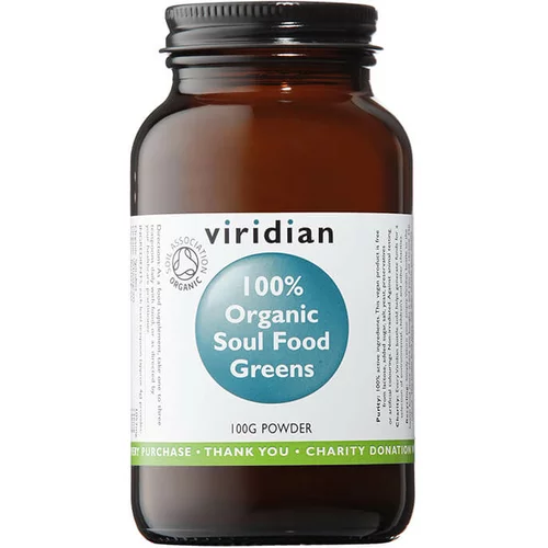 Viridian Nutrition Ekološko Soul Food zelenje (100 g)