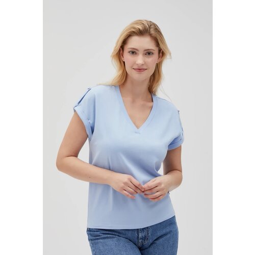 Marisse Women's T-Shirt L-Ts-4621 L.Blue Cene