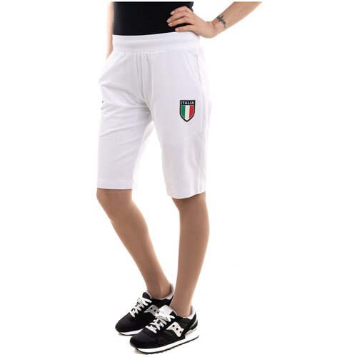 Ea7 Emporio Armani Kratke hlače &amp;amp; Bermuda 8NTSC0TCA6Z Bela Slike