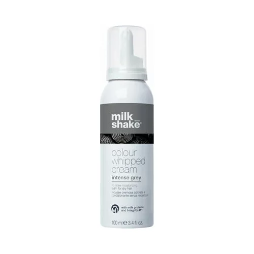 Milk Shake Colour Whipped Cream pjena za toniranje za sve tipove kose Intense gray 100 ml