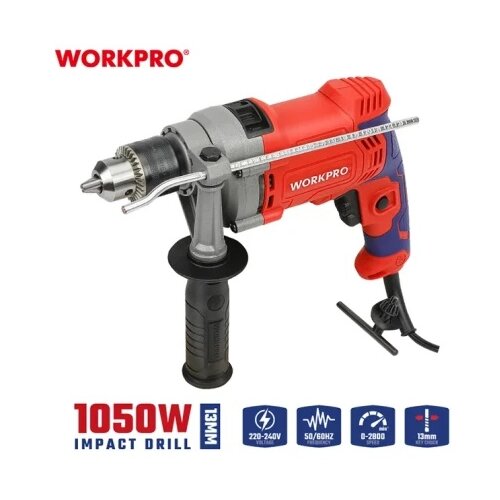 WorkPro wp470206 Električna udarna bu&scaron;ilica 1050W, 13mm ( WP470206 ) Cene