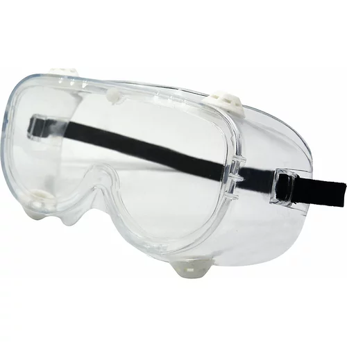  Zaščitna očala s širokim vidnim poljem, EN 166 (DE 10 ali 200 kosov), s prezračevalnimi ventili, prozorna izvedba, DE 10 kosov