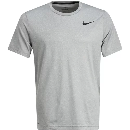 Nike Funkcionalna majica pegasto siva / črna