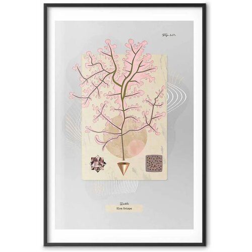  Plakat Mysterious Tree 60x90 Crni okvir s margom Cene