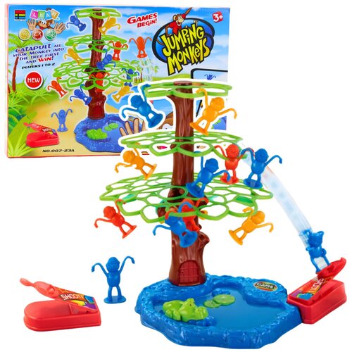  Arkadna igra sa figurama majmuna Jumping Monkeys Slike