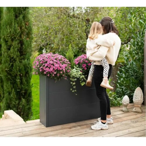 WESTMANN Talus XL | Metalna pravokutna žardinjera | 193 L | Antracit - BRANDED IN GERMANY Slike