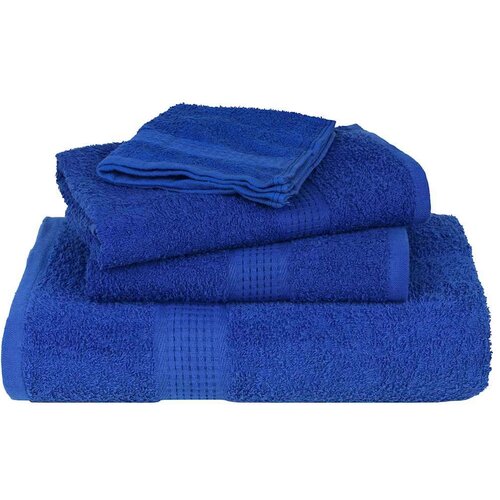 vidaXL 6-dijelni set ručnika plavi 360 gsm 100 % pamuk Cijene