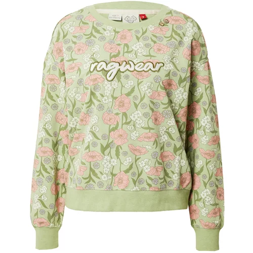 Ragwear Sweater majica 'JAVVA' pastelno zelena / svijetlozelena / lavanda / roza