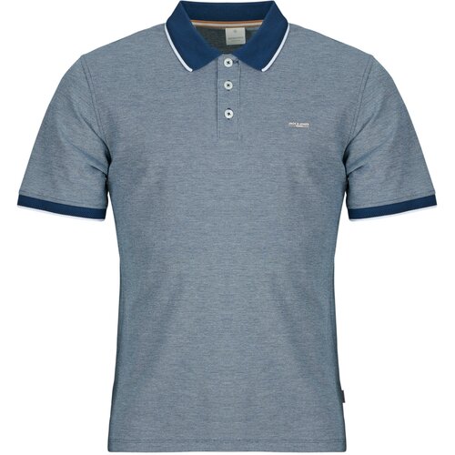 Jack &amp;amp; Jones Polo majice kratki rokavi JPRBLUALVES SS POLO Modra Slike