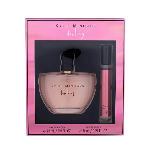 Kylie Minogue Darling darilni set parfumska voda 75 ml + parfumska voda 8 ml za ženske