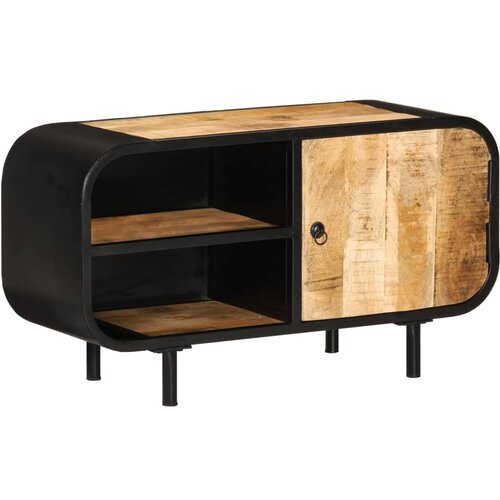 TV omarica 90x30x48 cm robusten mangov les Cene