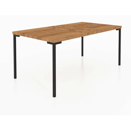 The Beds Jedilna miza iz masivnega hrasta 90x160 cm Abies – The Beds
