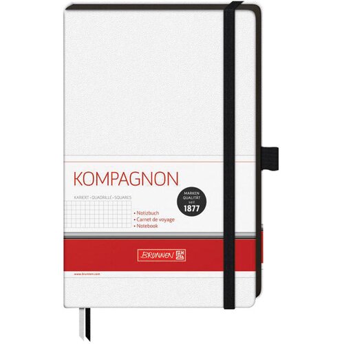  NOTES A5 KARO 96L 80G &amp;Scaron;AMOA S GUMICOM KOMPAGNON BRUNNEN 10-55928 05 BIJELI Slike