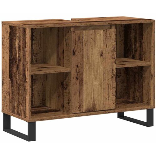 VidaXL Kopalni&amp;scaron;ka omarica Star les 80 x 33 x 60 cm Konstruiran les, (5000044262) Slike