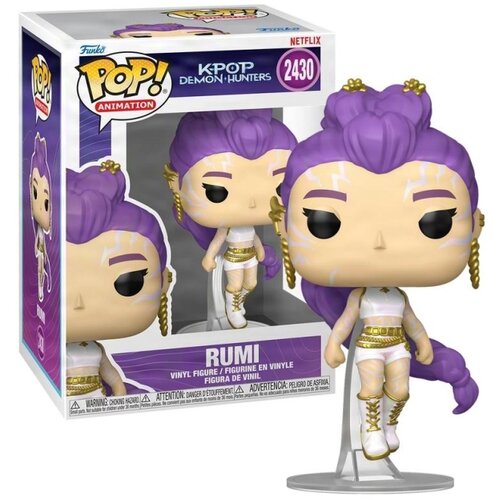 Funko POP! Animation: KPOP Demon Hunters S2 - Rumi w/Chase (Glow) Slike