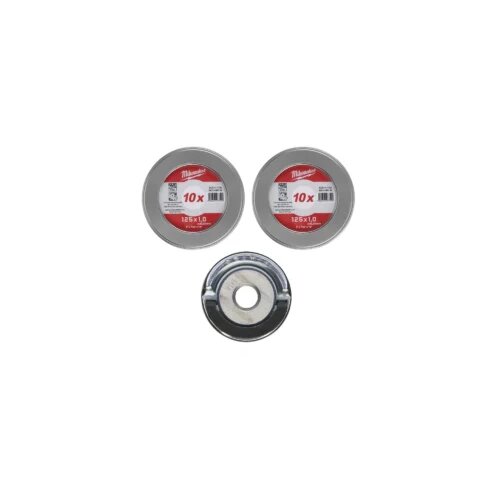 Milwaukee 20-dijelni set reznih ploča 125x 1.0 mm + FIXTEC matica Cijene