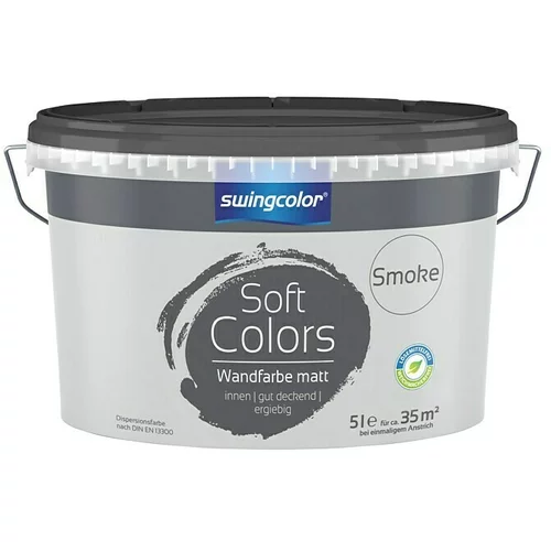 SWINGCOLOR Soft Colors Boja za zid (Smoke, 5 l, Mat)