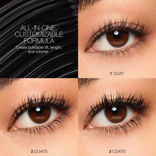 Nars Notorious Mascara maskara za podalj&amp;scaron;anje, vihanje in volumen trepalnic odtenek INFAMOUS BROWN 8 g Slike