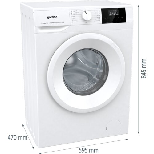 Gorenje ma&amp;scaron;ina za pranje ve&amp;scaron;a - WNGPI72SBS Slike