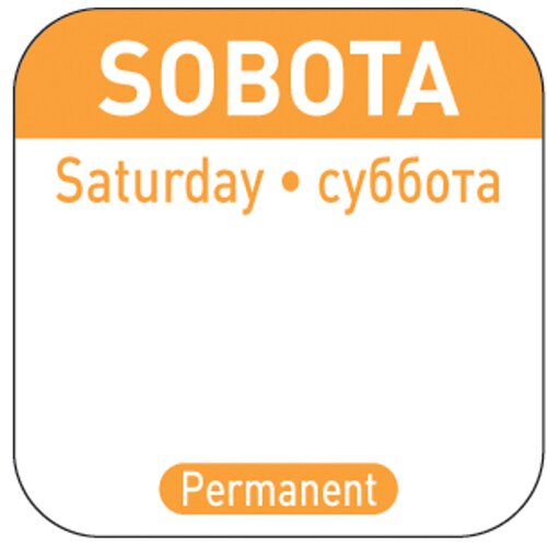 Hendi Nalepke za varnost hrane za posode za večkratno uporabo Saturday PL RU EN 1000 kom. 850121, (21397913) Cene