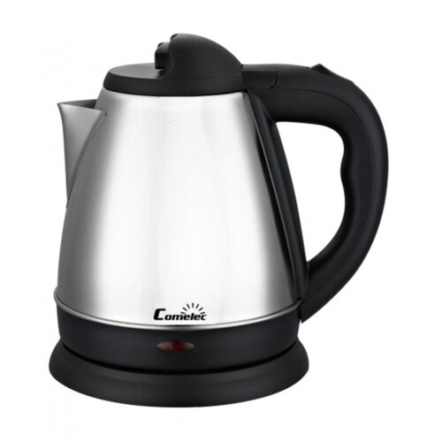  Grelnik Vode COMELEC D227990 1,2 L 1600W Bela Črna Črna/Srebrna Srebrna Nerjaveče jeklo 1200 W 1600 W 1 L Slike