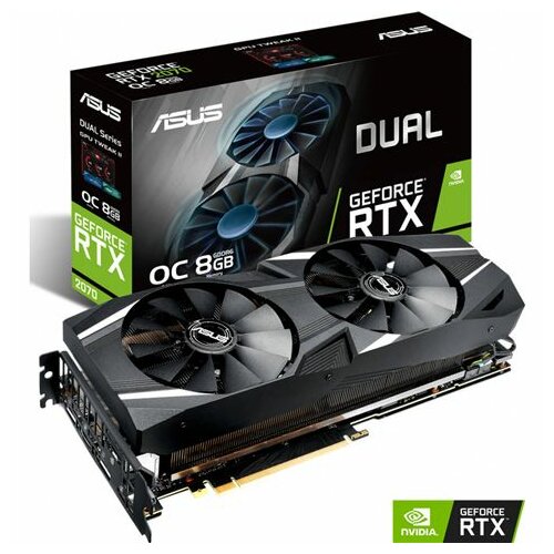 Asus GeForce RTX 2070 8GB DUAL OC DUAL-RTX2070-O8G grafička kartica Slike
