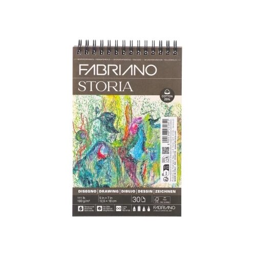 Fabriano storia blok za skiciranje spirala 180g 30 lista - odaberite dimenziju ( 190057 ) Slike