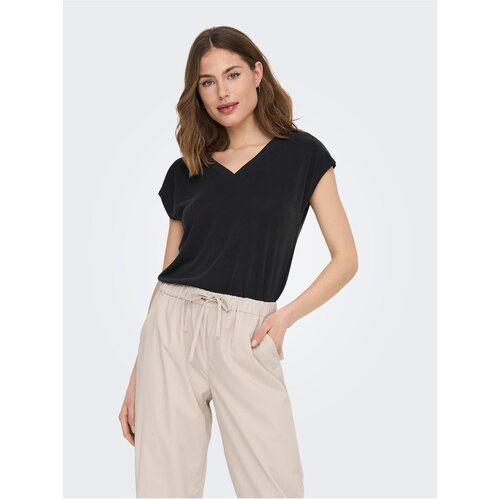 Only Black Womens Basic T-Shirt Free - Women Slike