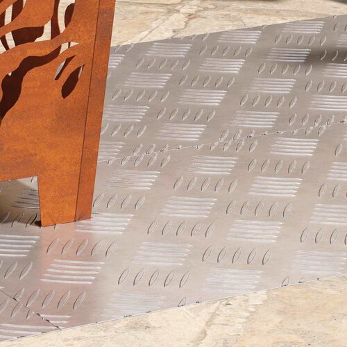  Stepenica Pravokutni 4 pcs Srebrno 90 x 40 cm Aluminij Cijene