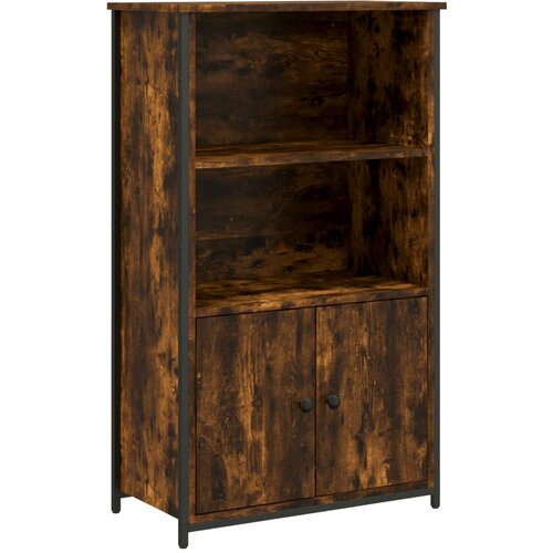Maison Chic Visoka omara - Komoda - Predalnik dimljen hrast 62x32x103,5 cm inženirski les, (21720338) Cene