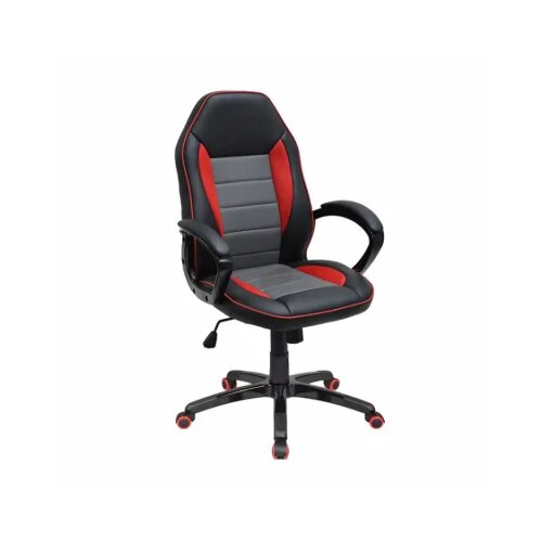  Gaming Fotelja Crveno Crna Plus Eko Koža Cene