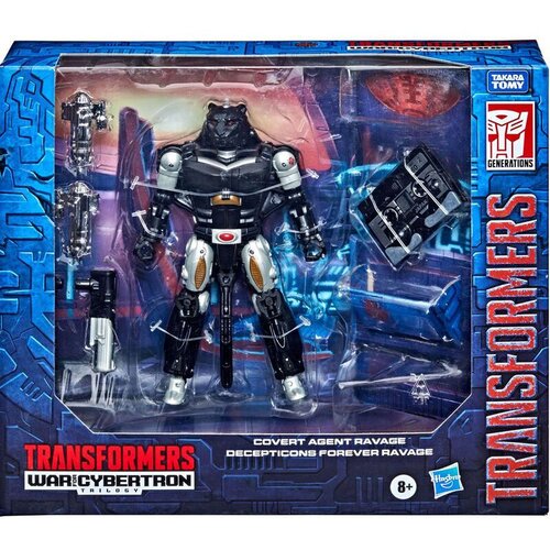 Hasbro Transformers War From Cybertron Covert Agent Ravage figura 15cm Slike