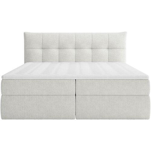 Boxxx POSTELJA Z VZMETNICO 160 cm x 200 cm , tekstil bela Slike