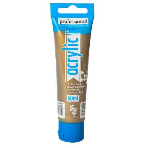 Professional profesional acrylic, akrilna boja, 60 ml - odaberite nijansu bronze Cene