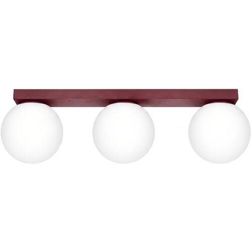 Sollux Lighting Stropna svetilka YOLI 3 burgund, (5000352257) Cene
