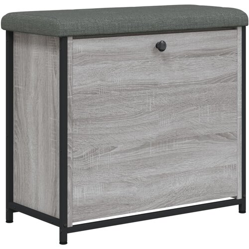 Maison Chic Klop za čevlje - Sedež za čevlje s preklopnim predalom siva sonoma 62x32x56 cm, (21776513) Cene