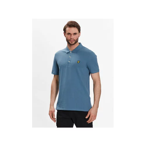 Lyle & Scott Polo majica Plain Polo Shirt SP400VOG Modra Regular Fit
