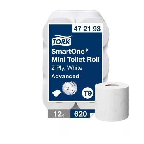 TORK SmartOne Mini T9 sistem toalet papir 112m 2sl (12 rolni) ( -472193 ) Cene