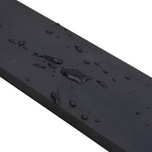 vidaXL Gumeni rub za snježni plug crni 200x10x1 cm Cijene