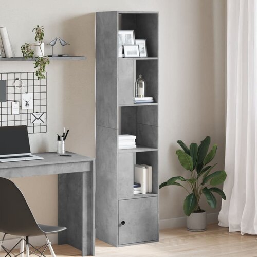vidaXL Regal za knjige boja betona 40x36x189 cm konstruirano drvo Cijene
