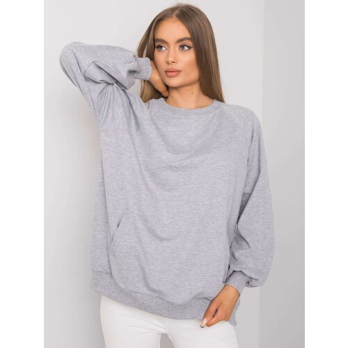 RUE PARIS Sweatshirt-RV-BL-7191.37P-gray Cene
