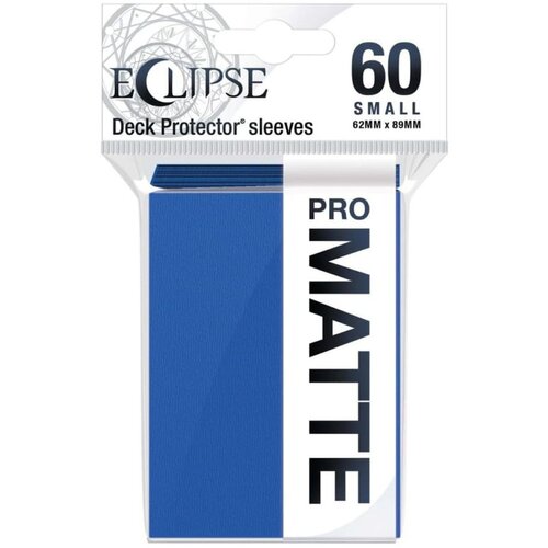 Ultra PRO Matte Eclipse Small Desk Protector Sleeves 60 - Pacific Blue Cene